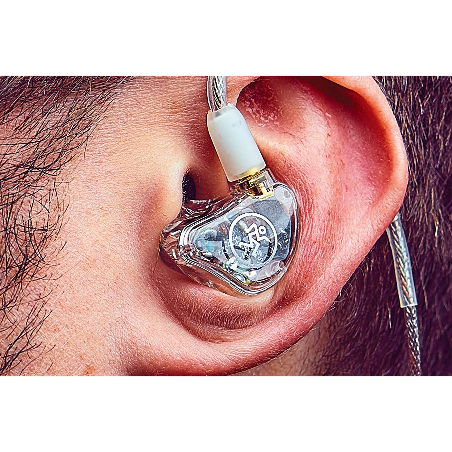 Mackie MP-320 3 Yollu In-Ear Monitör Kulaklık (Şeffaf) 5