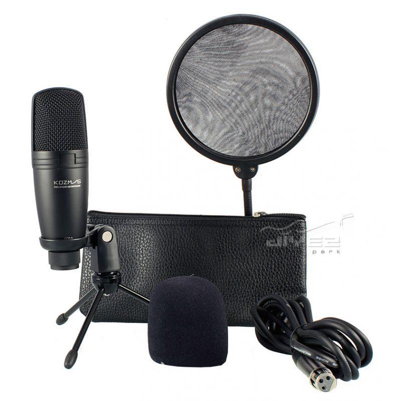 Kozmos KCP-3 Pro Aksesuarlı Condenser Stüdyo Mikrofonu 2