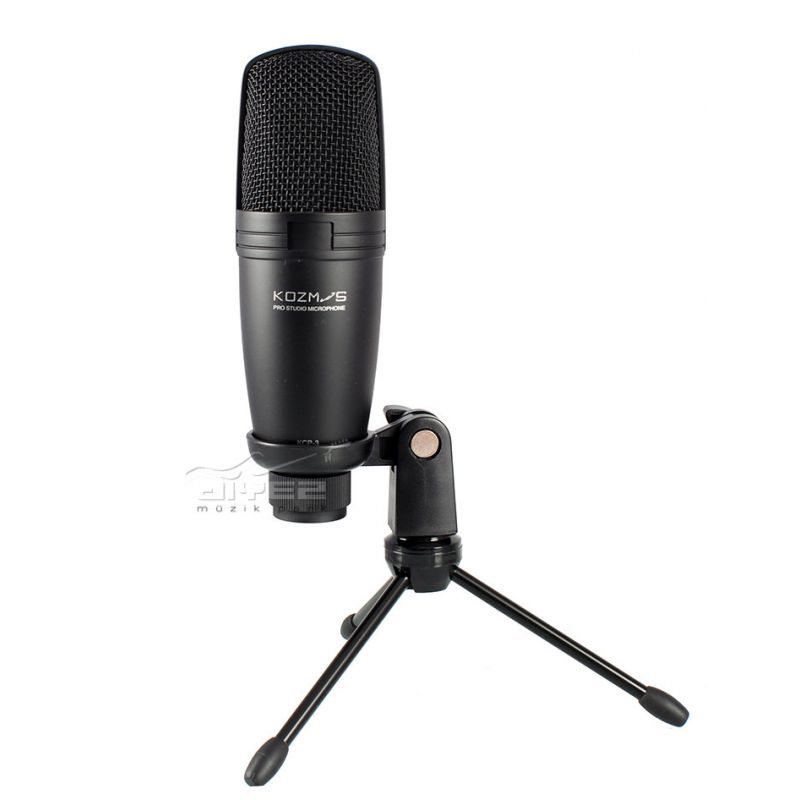 Kozmos KCP-3 Pro Aksesuarlı Condenser Stüdyo Mikrofonu 3