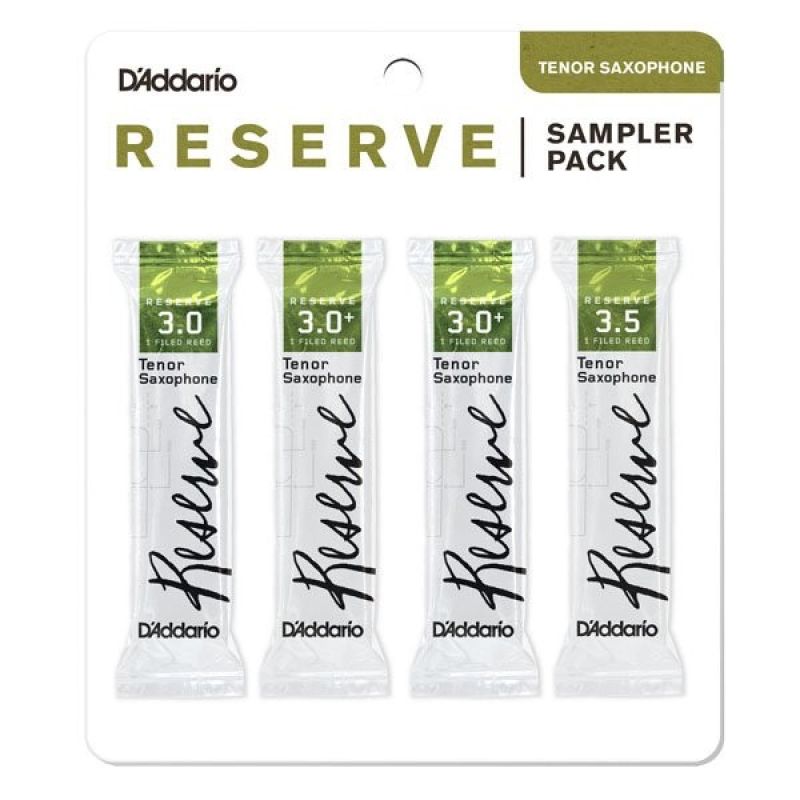 D\'Addario Woodwinds Reserve Tenor Saksafon Kamışı - Sampler Pack 3,0/3,5 2