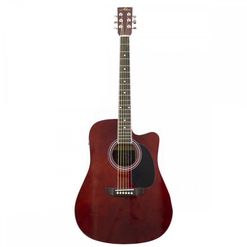 Almira F650N-WRC Wine Red Elektro Akustik Gitar 1