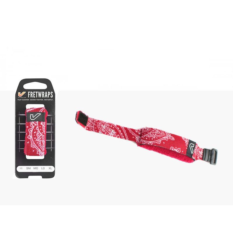 Gruv Gear FretWrap - Kırmızı Bandana - Medium 2