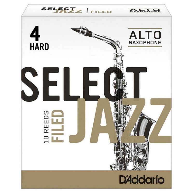 D\'Addario Woodwinds Select Jazz Alto Saksafon Kamışı No:4 Hard 1
