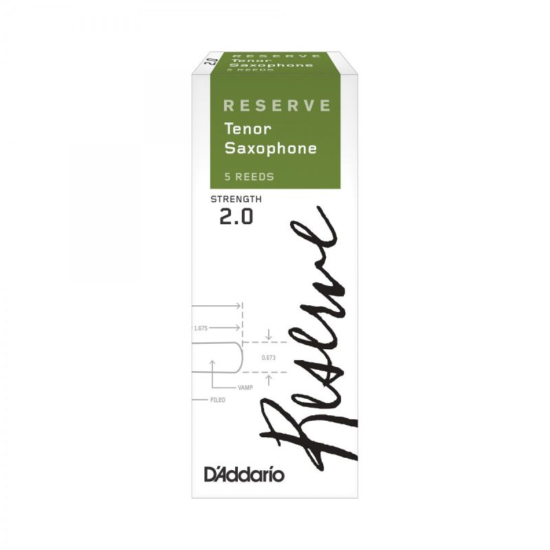 D\'Addario Woodwinds Reserve DKR0520 Tenor Saksafon Kamışı No:2 2