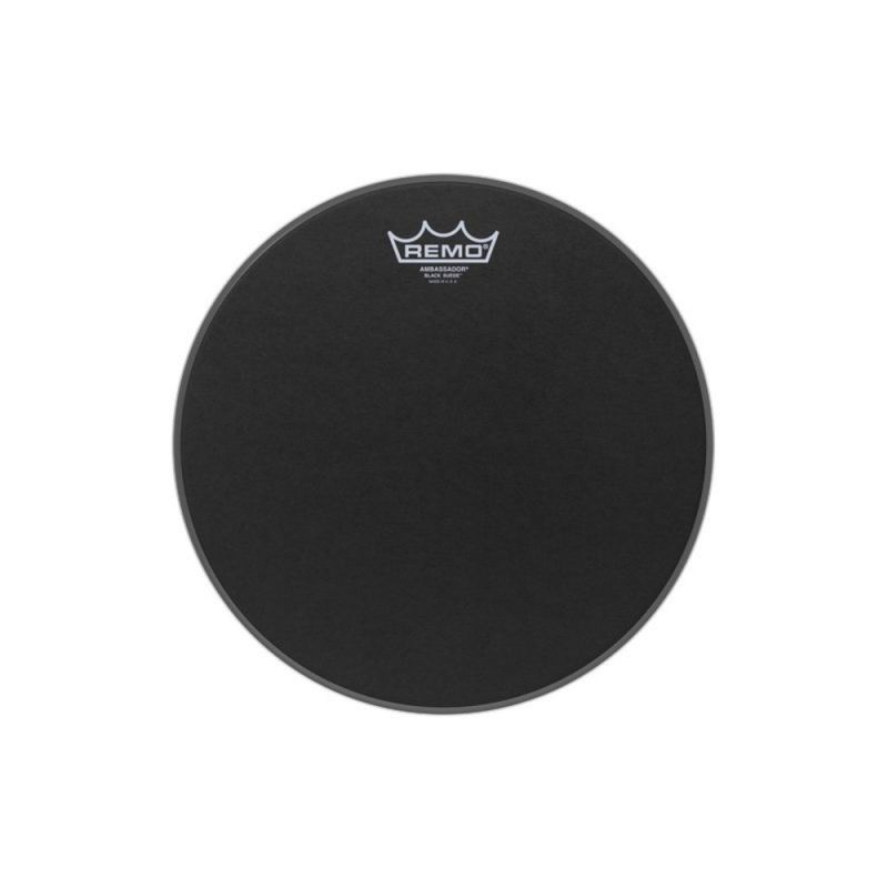 REMO AMBASSADOR® BLACK SUEDE 12 inç Davul Derisi 1