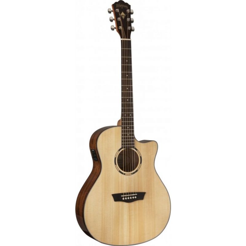 Washburn Woodline 10 Serisi WLO10SCE  Elektro Akustik Gitar 1
