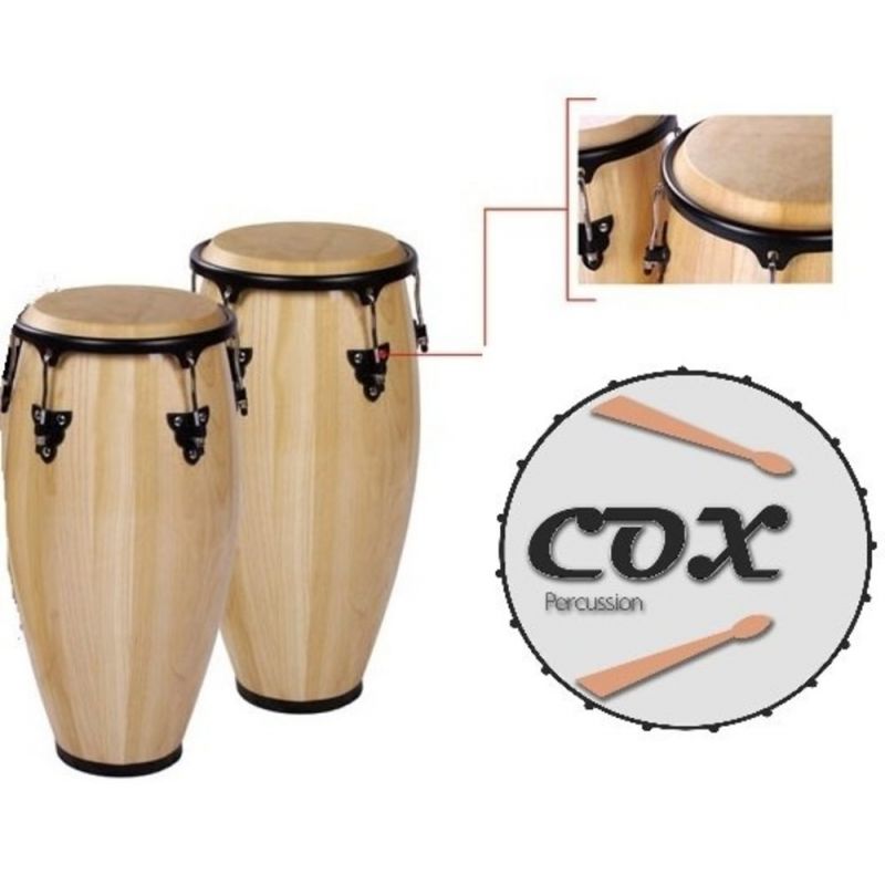 Cox Conga Set (11.75\" - 12.5\") Natural 1
