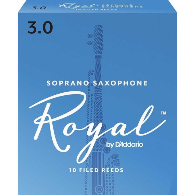 D\'Addario Woodwinds Royal RIB1030 Soprano Saksafon Kamışı No:3 1