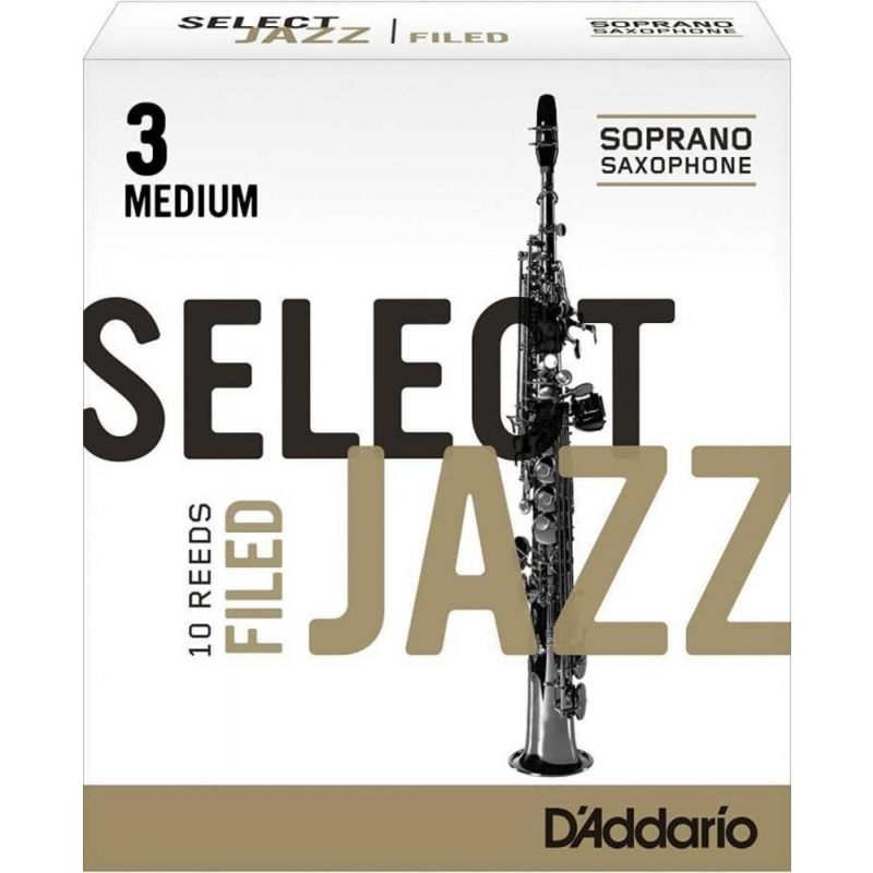 Rico Jazz Select RSF10SSX3M Soprano Saksafon Kamışı No:3 Medium 1