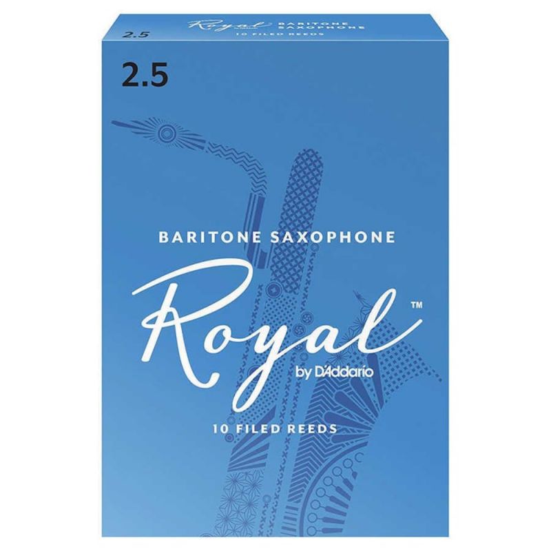 D\'Addario Woodwinds Royal RLB1025 Bariton Saksafon Kamışı No:2.5 1
