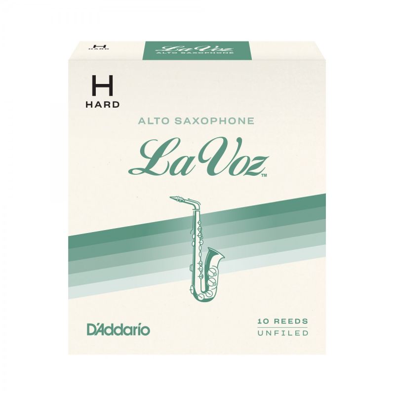 D\'Addario Woodwinds La Voz RJC10HD Alto Saksafon Kamışı Hard 2