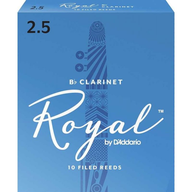D\'Addario Woodwinds Royal RCB1025 Bb Klarnet Kamışı No:2,5 1