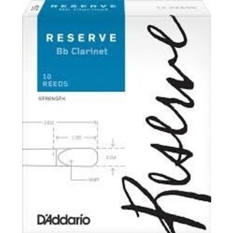 D\'Addario Woodwinds Reserve DCR1020 Sib Klarnet Kamışı No:2 1