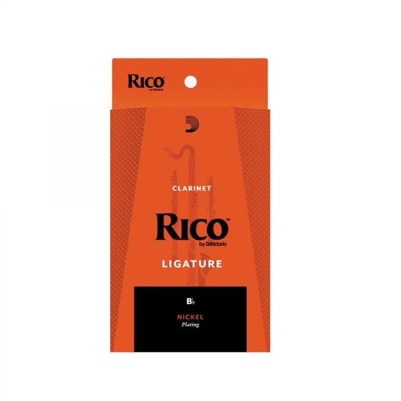 D\'Addario Woodwinds Rico RCL1LN Sib Klarnet Bek Bileziği Nikel 2