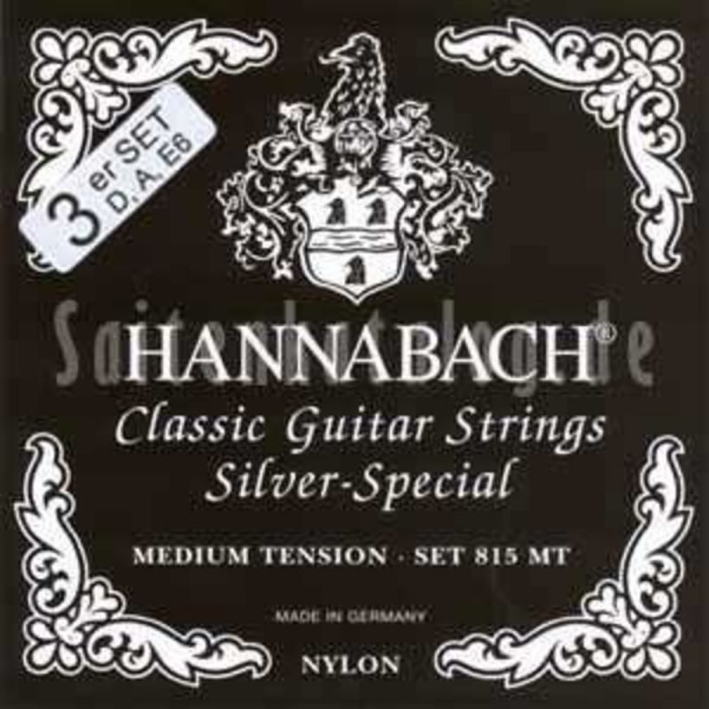 Hannabach 8157P MT Klasik Gitar Teli - 10'lu Bas Tel Set 1