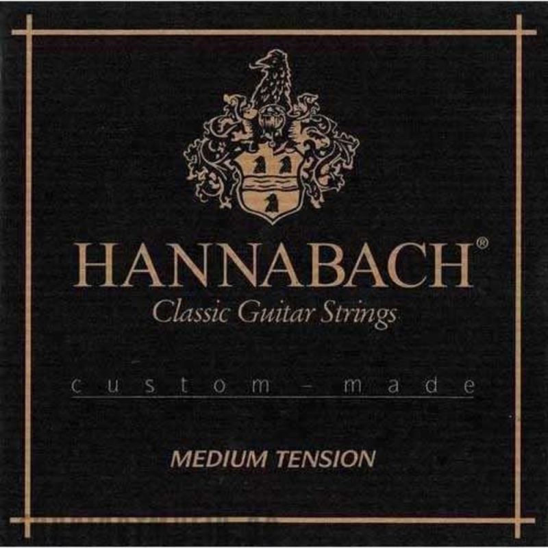 Hannabach 7287MT Klasik Gitar 3'lü Bas Tel Seti 1