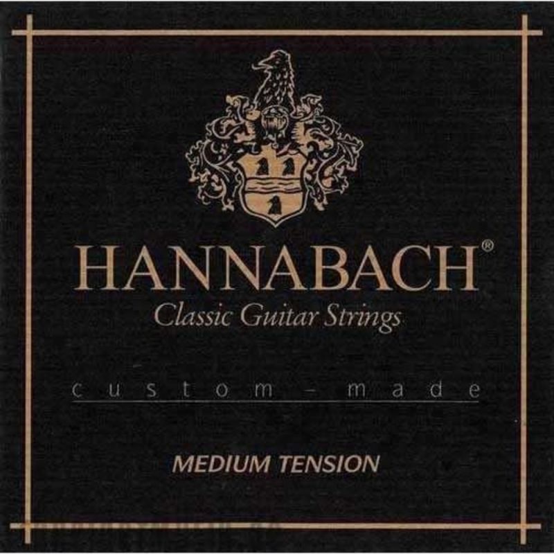 Hannabach 7287MT Klasik Gitar 3'lü Bas Tel Seti 2