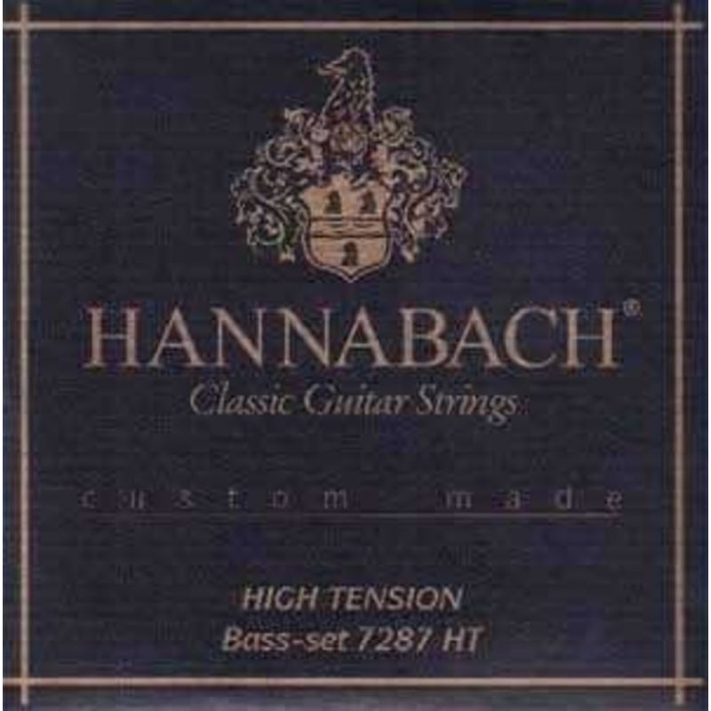 Hannabach 7287HT Klasik Gitar 3'lü Bas Tel Seti 1
