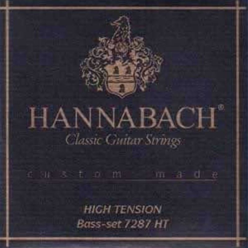 Hannabach 7287HT Klasik Gitar 3'lü Bas Tel Seti 2