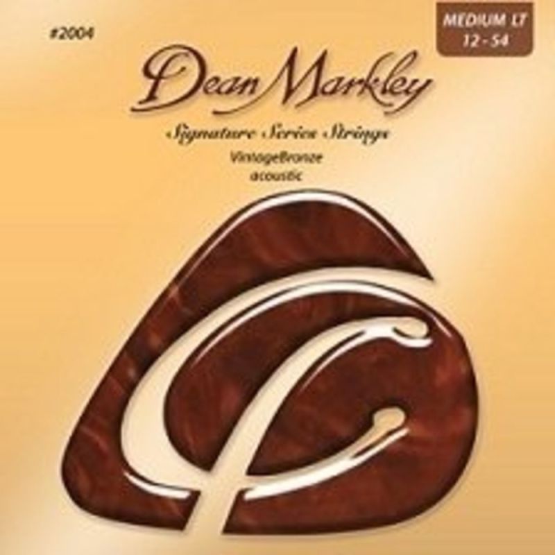 Dean Markley 2004 (12-54) - Bronze Medium Light Akustik Gitar Tel Seti 2
