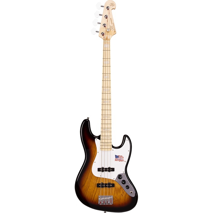 SX SJB75/3TS Bas Gitar (3-Tone Sunburst) 2