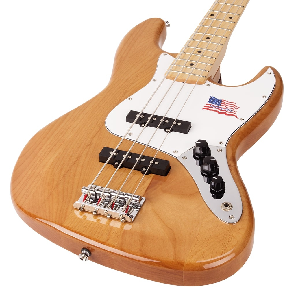 SX SJB/ALDER/NA Bas Gitar (Natural) 4