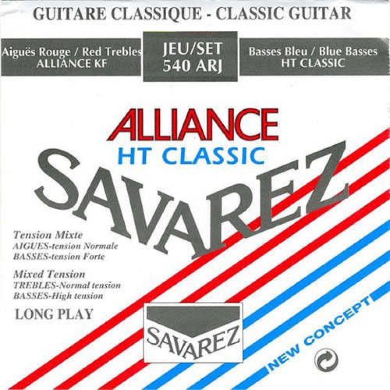 Savarez 540ARJ Rouge Blue Hard Tension Classic Klasik Gitar Teli 2
