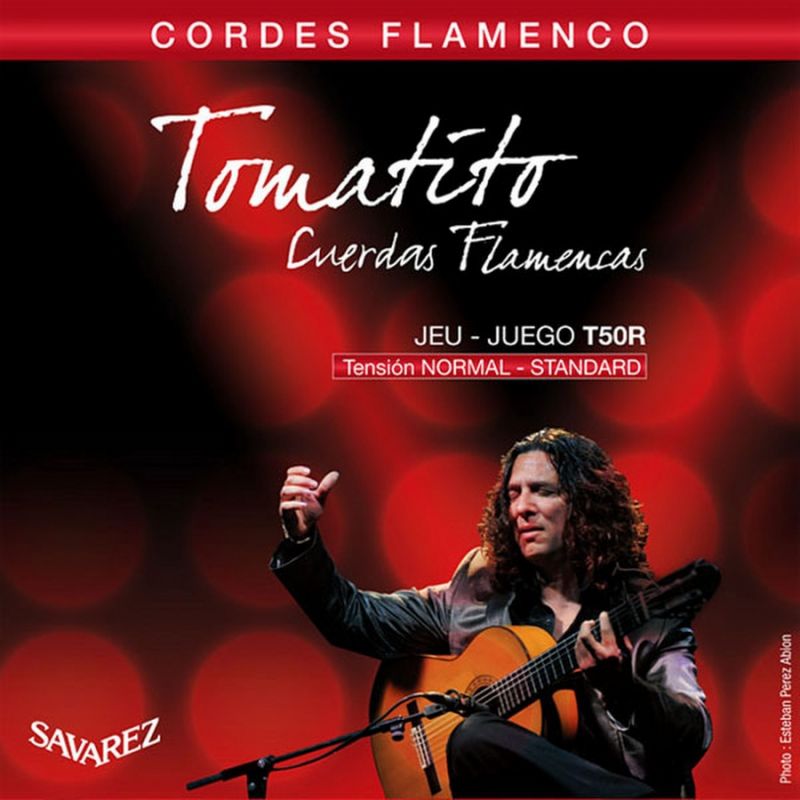 Savarez T50R Tomatito Normal Tension Flamenco Gitar Teli 1