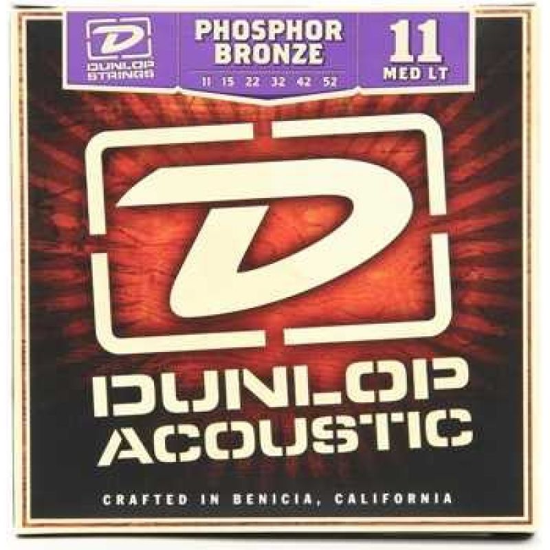 Jim Dunlop DAP1152 Phosphor Bronze Akustik Gitar Teli (11-52) 1