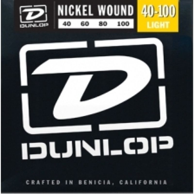 Jim Dunlop DBN40100 4 Telli Bas Gitar Teli (40-100) 1