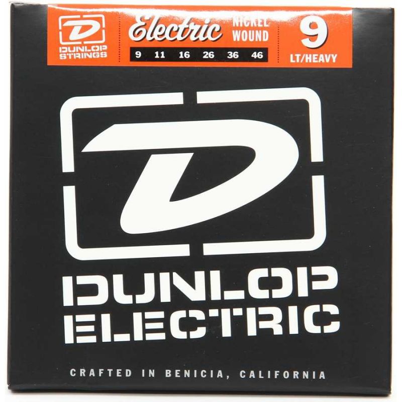Jim Dunlop DEN0946 Nickel Wound Light Elektro Gitar Teli (9-46) 1