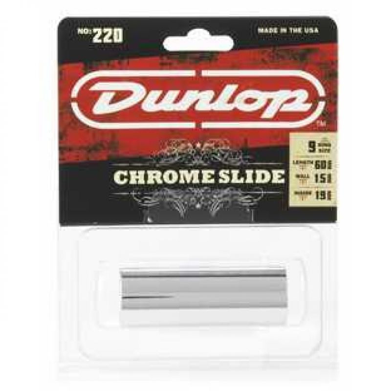 Jim Dunlop 220SI Chrome Medium Slide 1