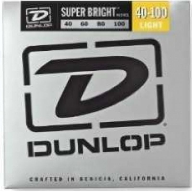 Jim Dunlop DBSBN40100 Nickel 4 Telli Bas Gitar Teli (40-100) 1