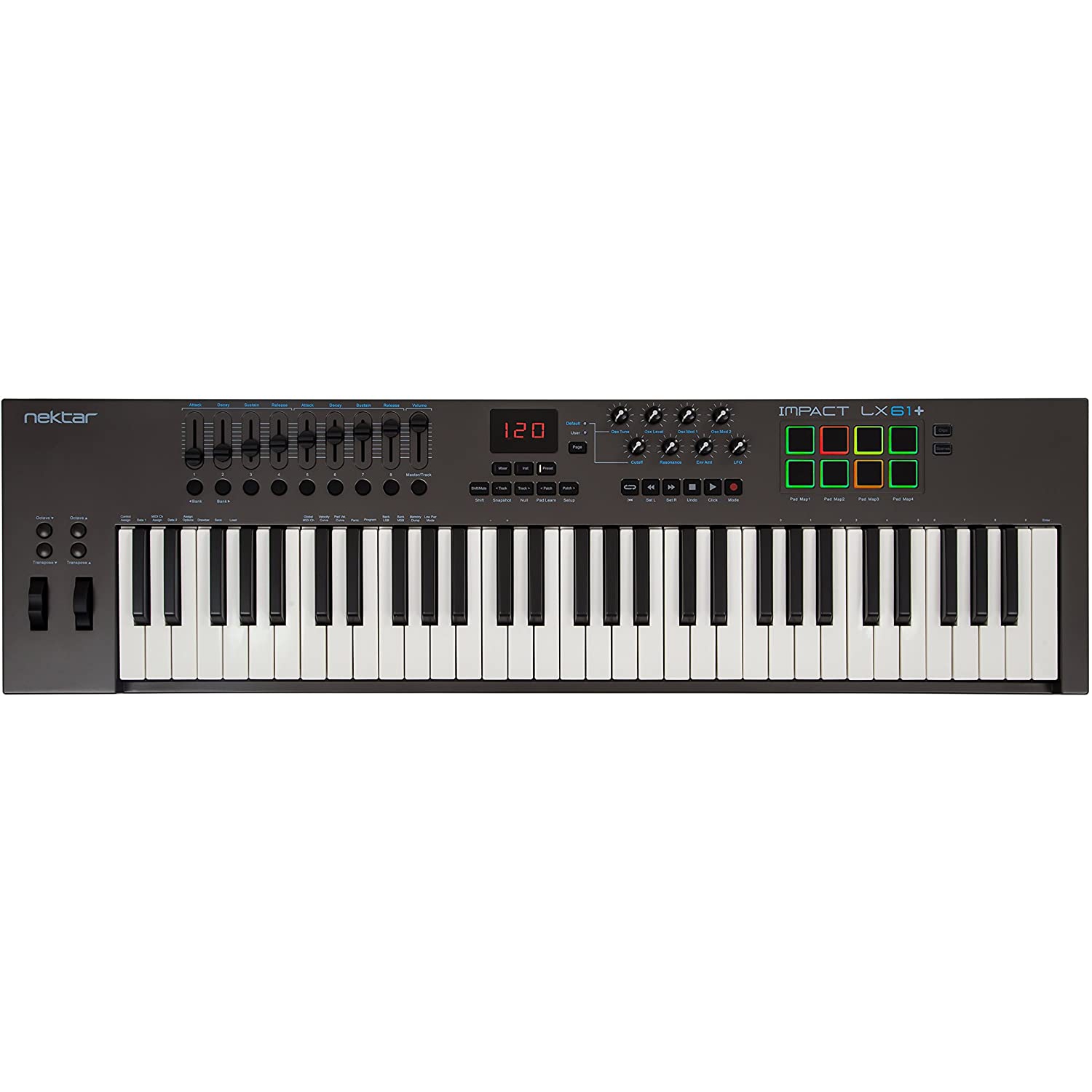Nektar Impact LX61+ USB Midi Klavye 2