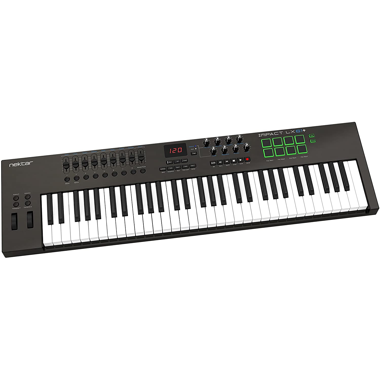 Nektar Impact LX61+ USB Midi Klavye 3