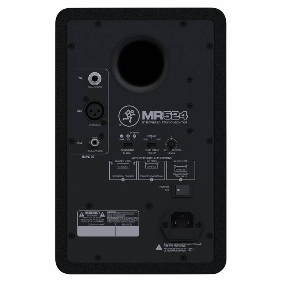 Mackie MR524 5 Inc Aktif Stüdyo Monitörü 3
