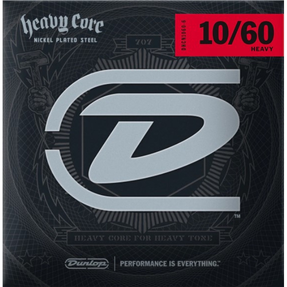 Jim Dunlop DHCN1060-7 Heavy Core  7 Telli Elektro Gitar Teli (10–60) 2