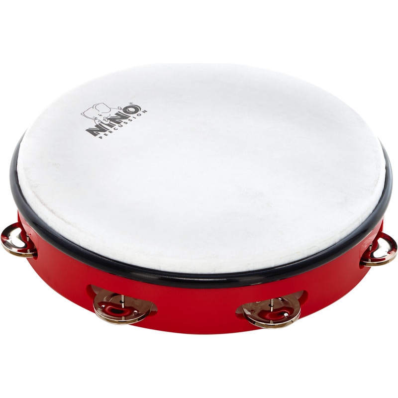 Nino NINO24R Abs Tambourine 10'' Jingle Drum 4