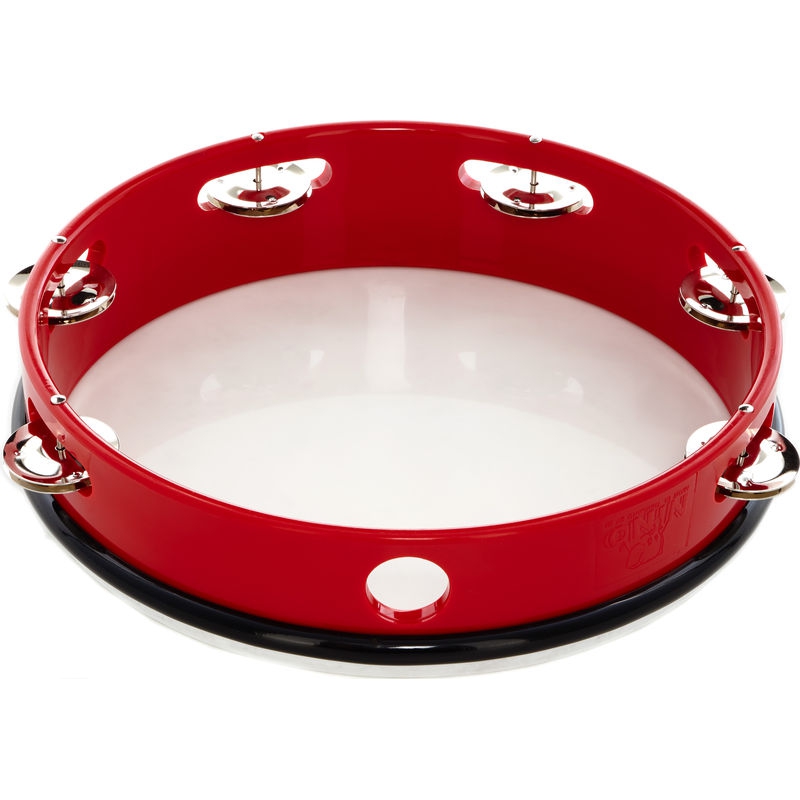 Nino NINO24R Abs Tambourine 10'' Jingle Drum 5
