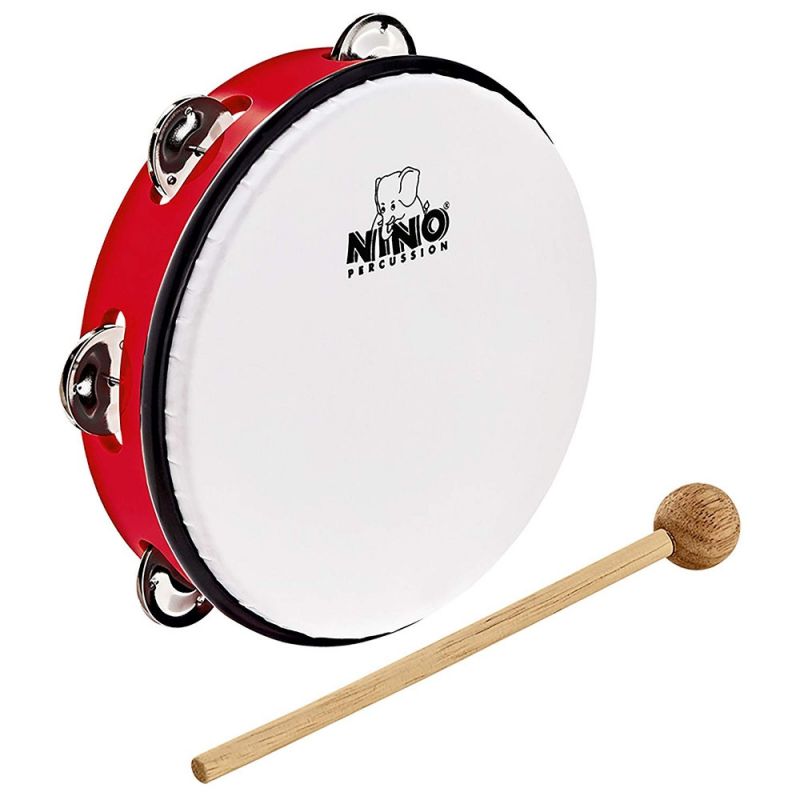 Nino NINO51R Abs 8'' Tambourine Jingle Drum 1