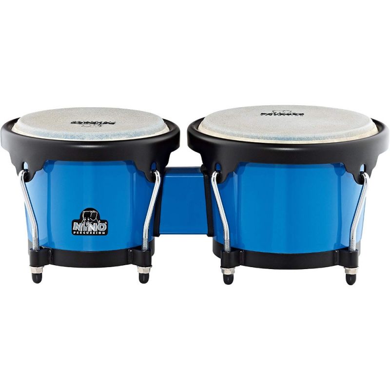 Nino NINO17B-BK 6.5'' - 7.5'' Abs Bongo (Mavi) 1