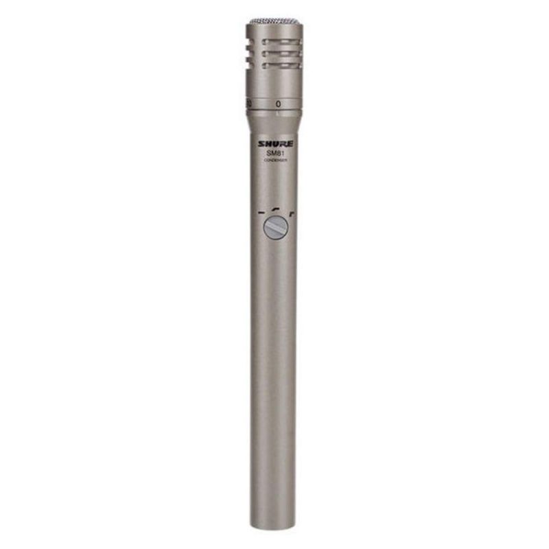 Shure SM81-LC Condenser Enstrüman Mikrofonu 1