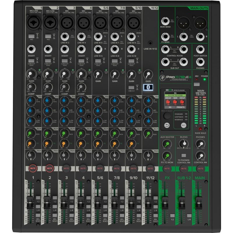 Mackie PROFX12 V3 12-Kanal Mikser 2