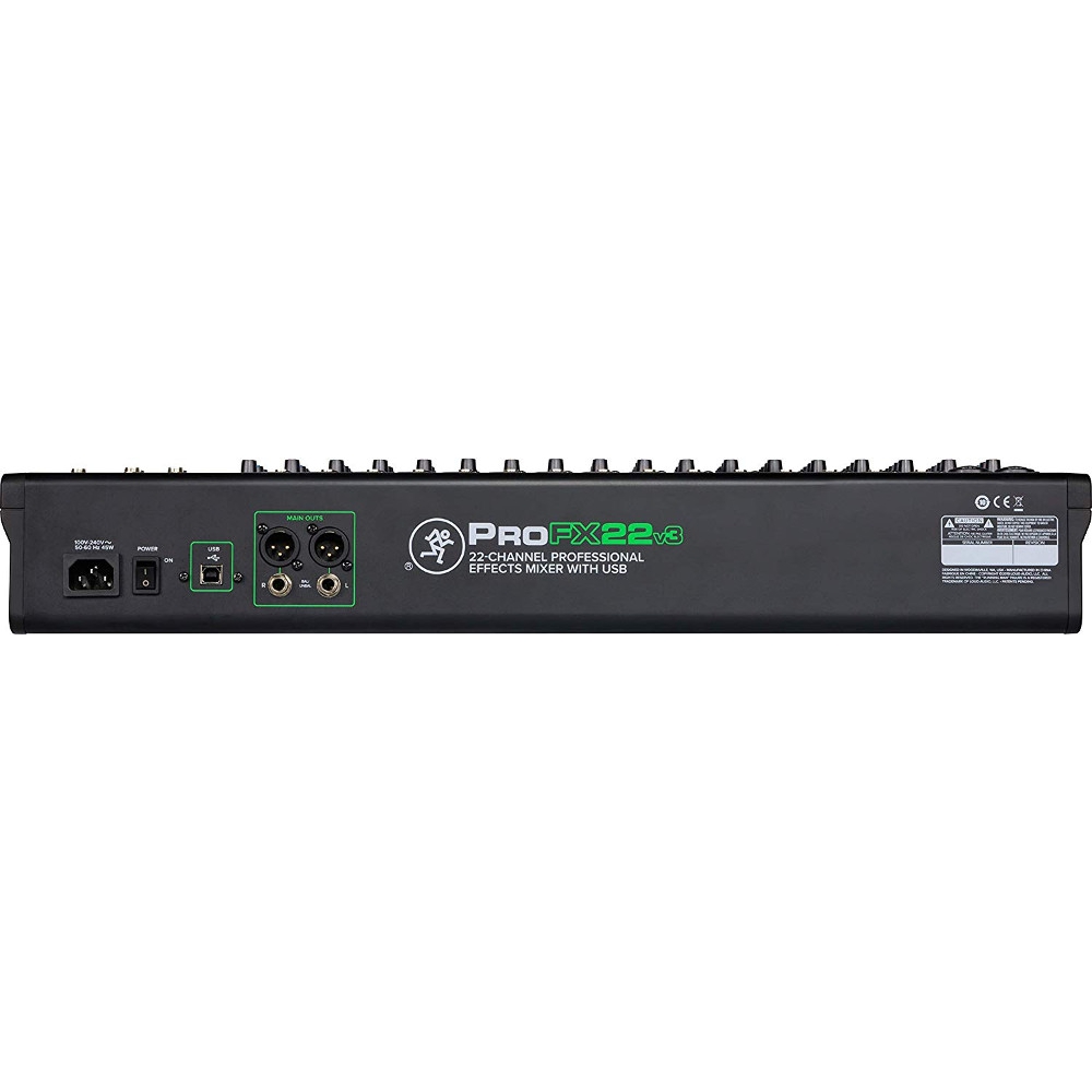 Mackie PROFX22v3 22-Kanal Profesyonel Efektli Mikser 5