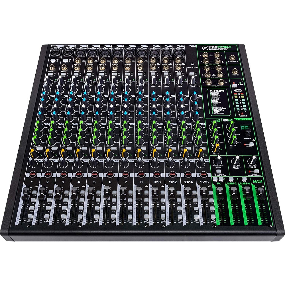 Mackie PROFX16 V3 16-Kanal 4-Bus Profesyonel Efektli Mikser 3