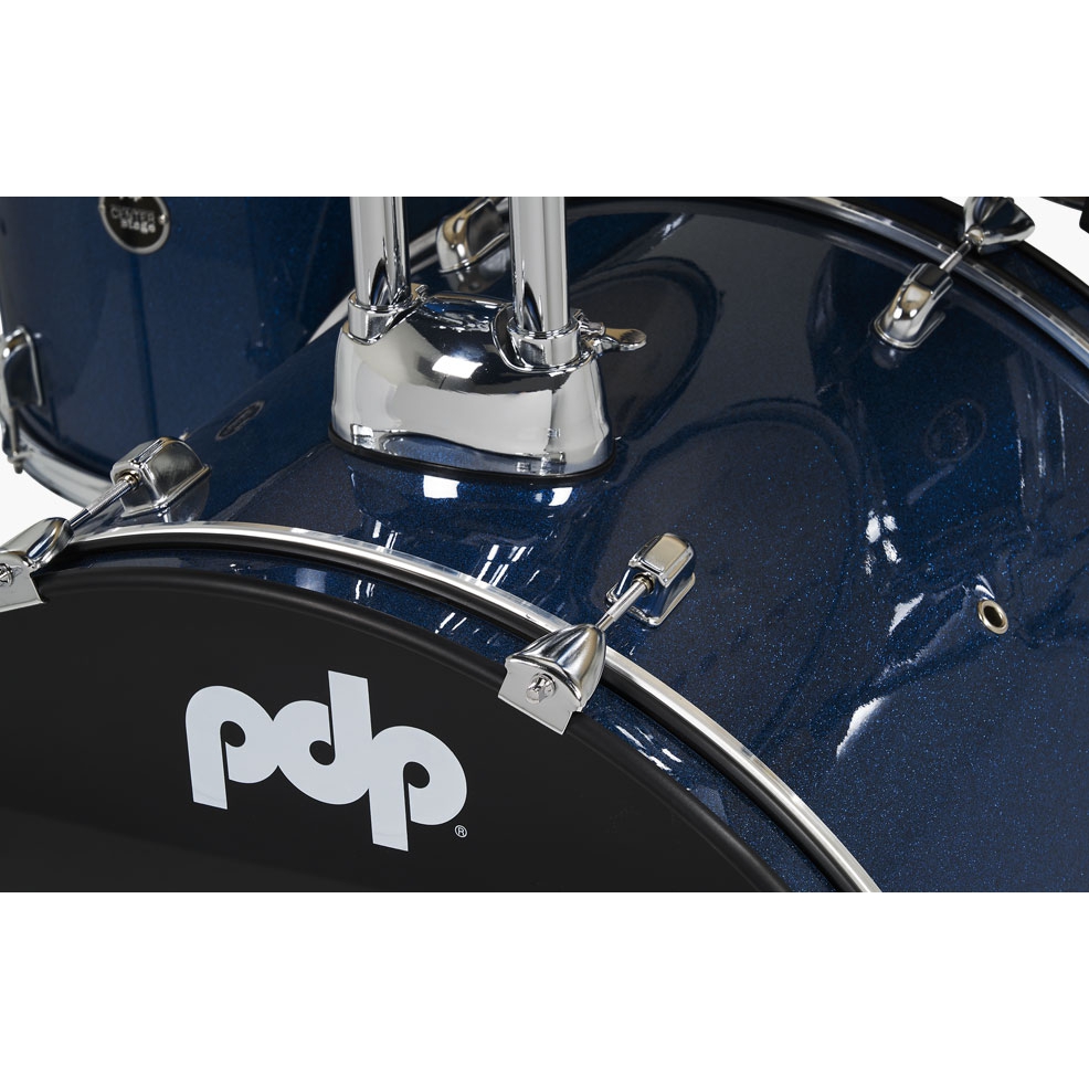 PDP Drums Centerstage 22'' 5-Parça Akustik Davul Seti (Royal Blue Sparkle) 5