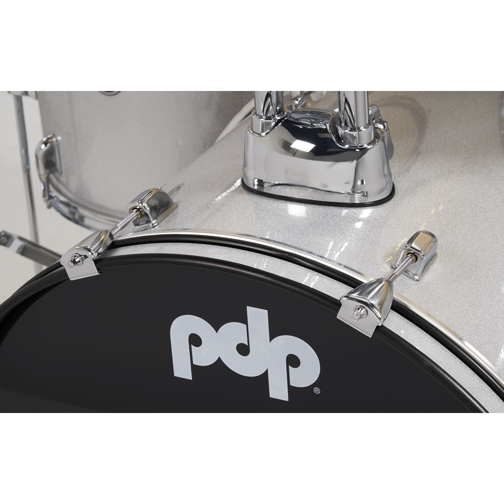 PDP Drums centerstage 22'' 5-Parça Akustik Davul Seti (Diamond White Sparkle) 5