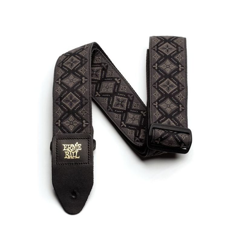 ERNIE BALL P04093 - Regal Black Jacquard Gitar Askısı 2