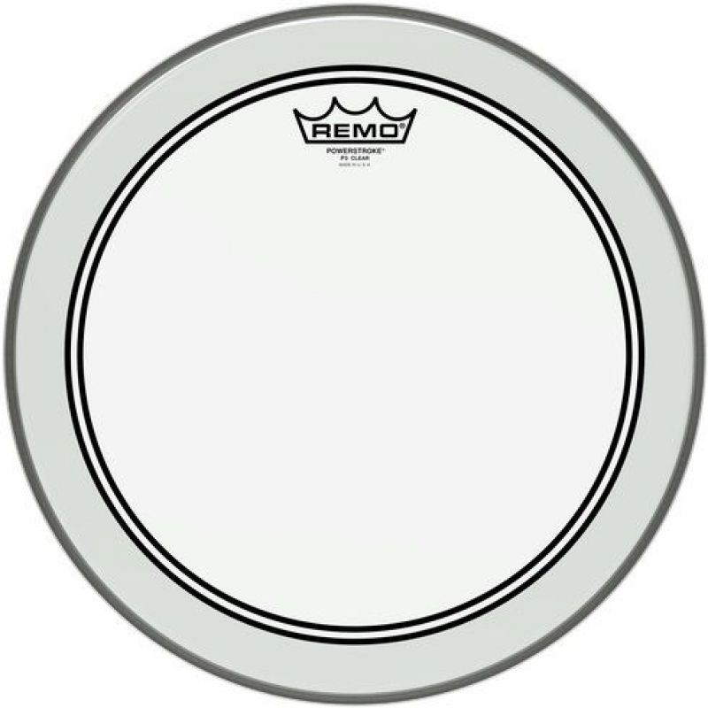 REMO P3-0314-BP- Powerstroke® P3 Şeffaf 14\" Davul Derisi 1