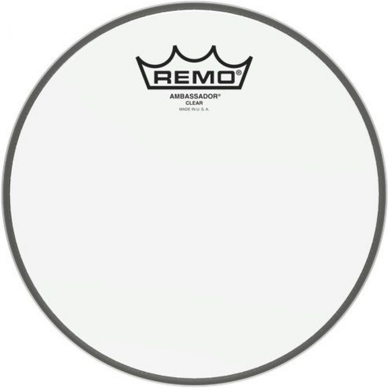 REMO BA-0308-00- Ambassador® Şeffaf 8\" Davul Derisi 1